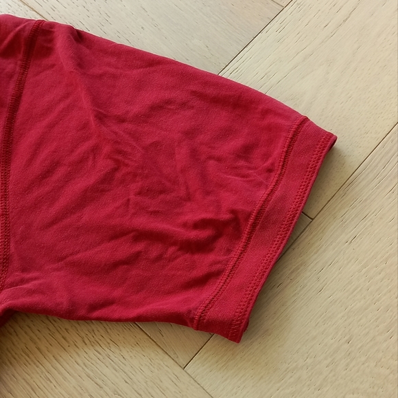 US made L.L.Bean short sleeve Henley shirt Men's M - Picture 6 of 10